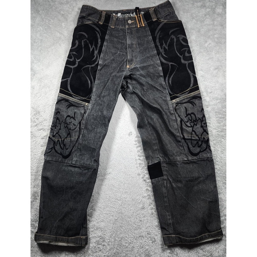 VINTAGE Southpole Looney Tunes Jeans Mens 34x32 (Fits 32x28) Baggy Y2K Gossamer